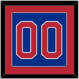 United States Men’s Hockey Number - 1980 Olympics Road Blue - Single Mat 2