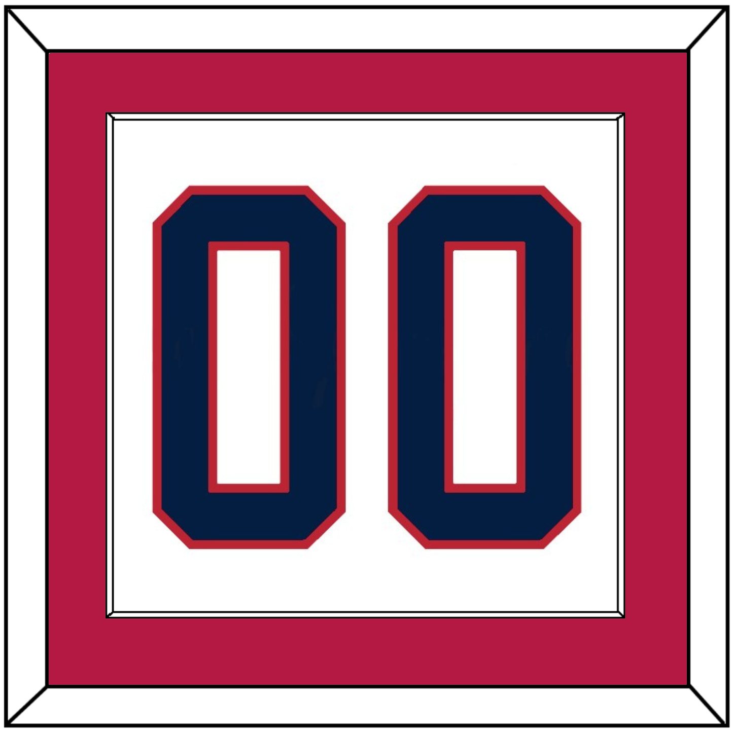 United States Men’s Hockey Number - 2002 Olympics Home White - Essential Tier 2