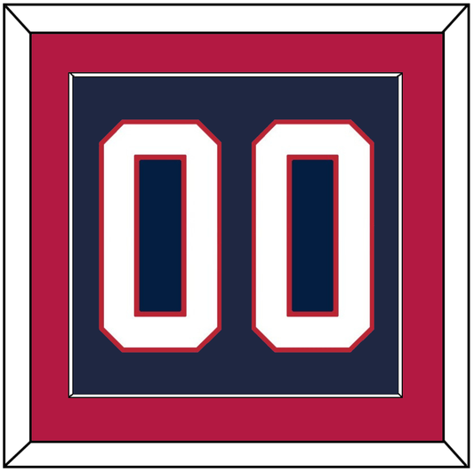 United States Men’s Hockey Number - 2002 Olympics Road Blue - Essential Tier 2