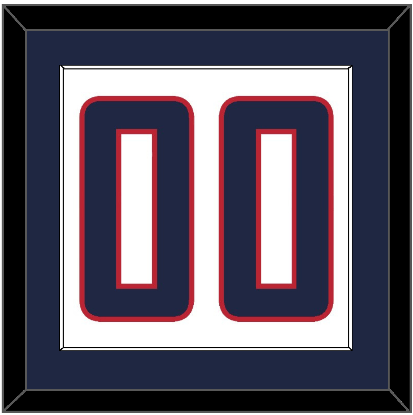 United States Men’s Hockey Number - 2014 Olympics Home White - Essential Tier 1