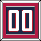 United States Men’s Hockey Number - 2014 Olympics Road Blue - Single Mat 2