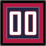 United States Men’s Hockey Number - 2014 Olympics Road Blue - Single Mat 2