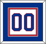 United States Men’s Hockey Number - 1980 Olympics Home White - Double Mat 3