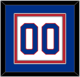 United States Men’s Hockey Number - 1980 Olympics Home White - Double Mat 3