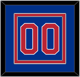 United States Men’s Hockey Number - 1980 Olympics Road Blue - Double Mat 2