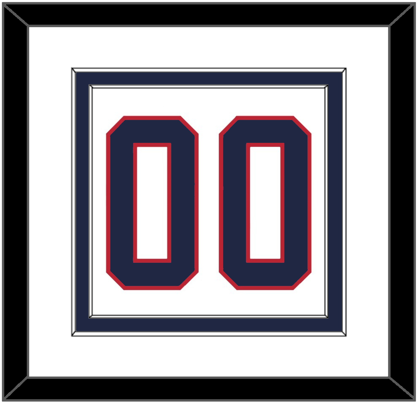 United States Men’s Hockey Number - 2002 Olympics Home White - Signature Tier 1
