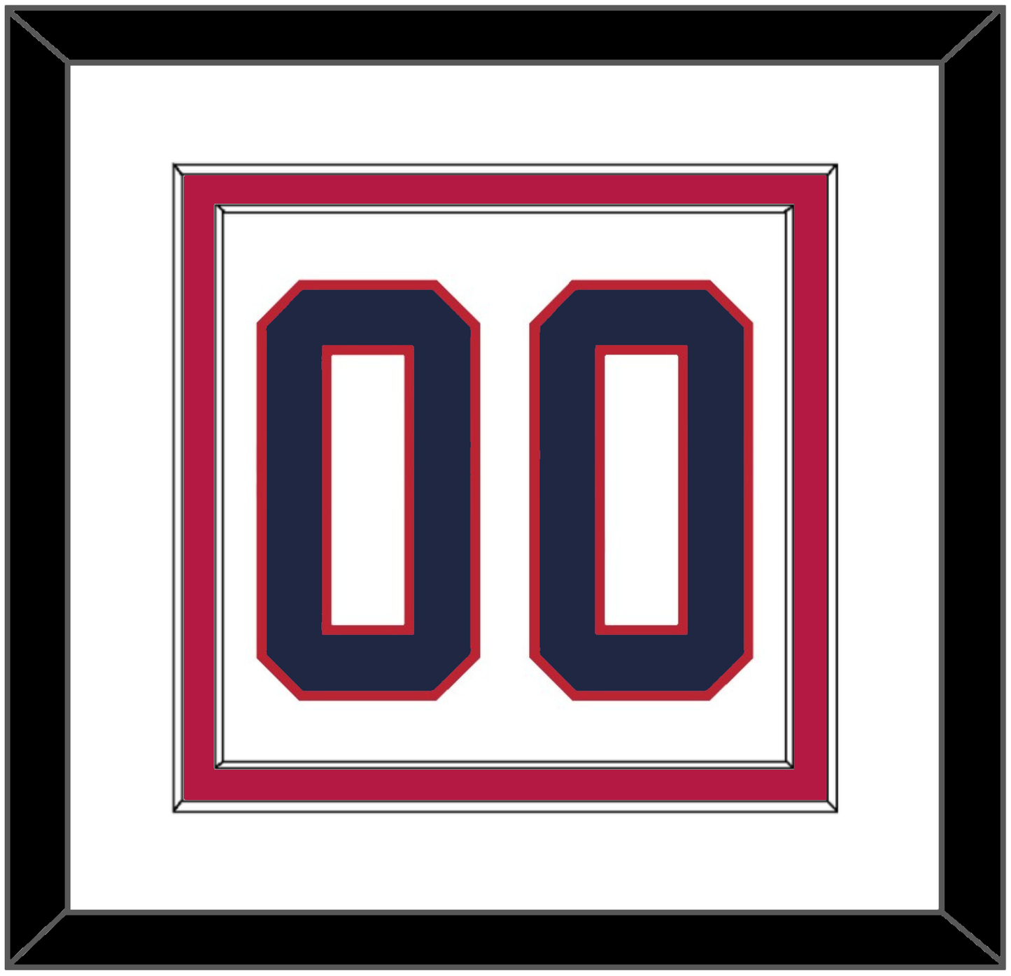 United States Men’s Hockey Number - 2002 Olympics Home White - Signature Tier 2