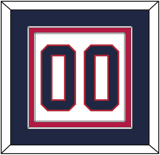 United States Men’s Hockey Number - 2002 Olympics Home White - Signature Tier 3