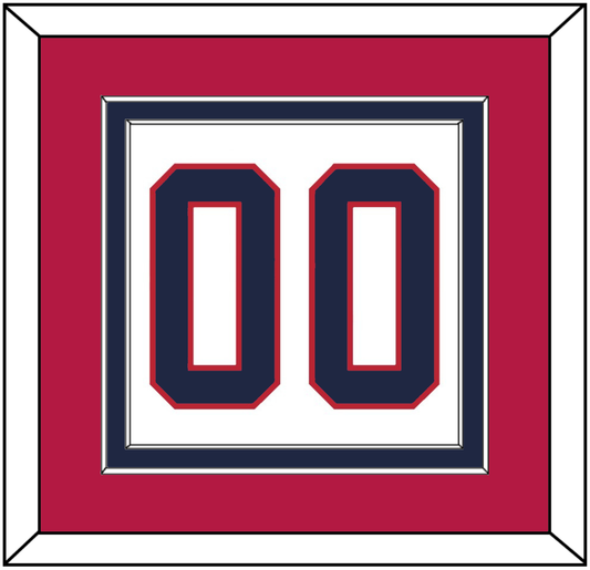United States Men’s Hockey Number - 2002 Olympics Home White - Signature Tier 4