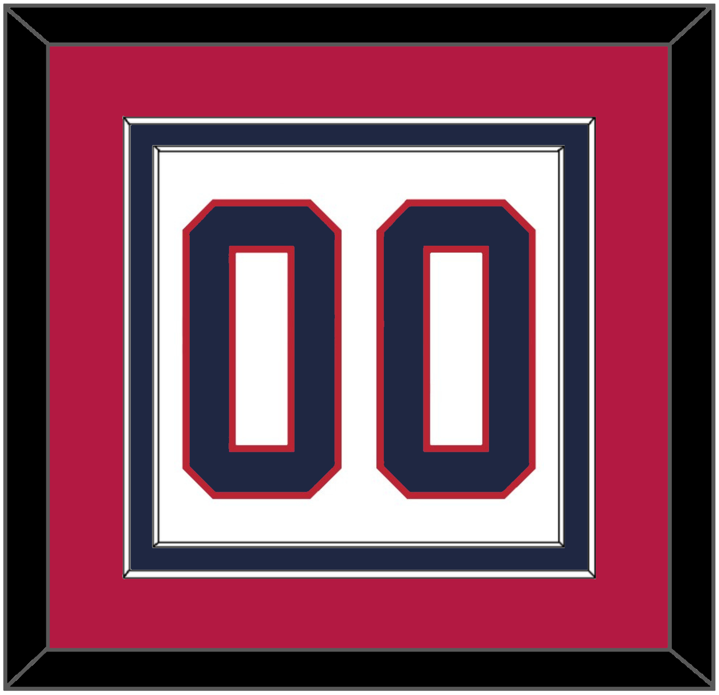 United States Men’s Hockey Number - 2002 Olympics Home White - Signature Tier 4