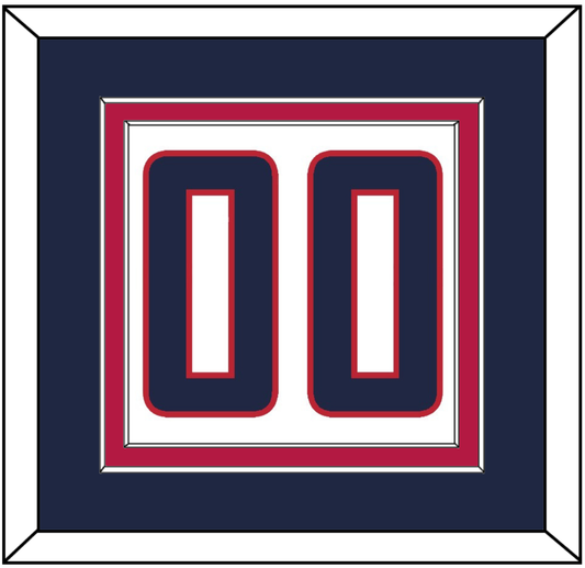 United States Men’s Hockey Number - 2010 Olympics Home White - Signature Tier 3