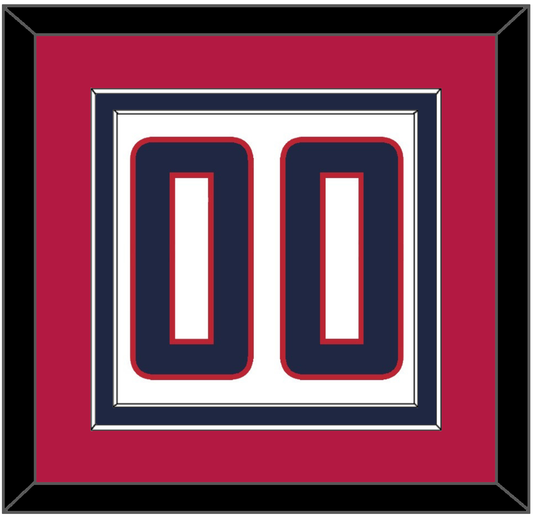 United States Men’s Hockey Number - 2014 Olympics Home White - Signature Tier 4