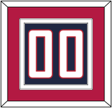 United States Men’s Hockey Number - 2014 Olympics Road Blue - Double Mat 3