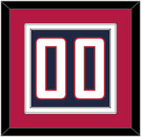 United States Men’s Hockey Number - 2014 Olympics Road Blue - Double Mat 3