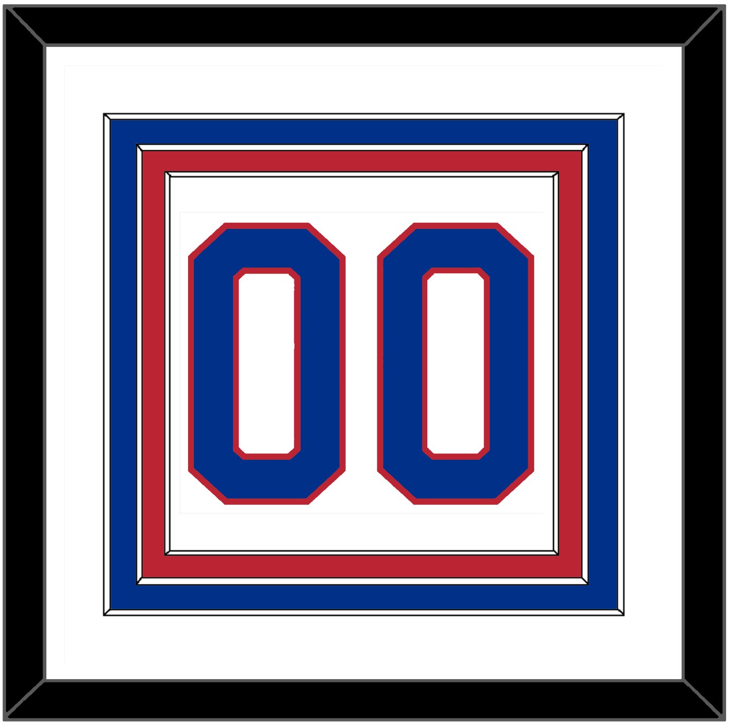 United States Men’s Hockey Number - 1980 Olympics Home White - Premier Tier 1