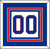 United States Men’s Hockey Number - 1980 Olympics Home White - Triple Mat 2