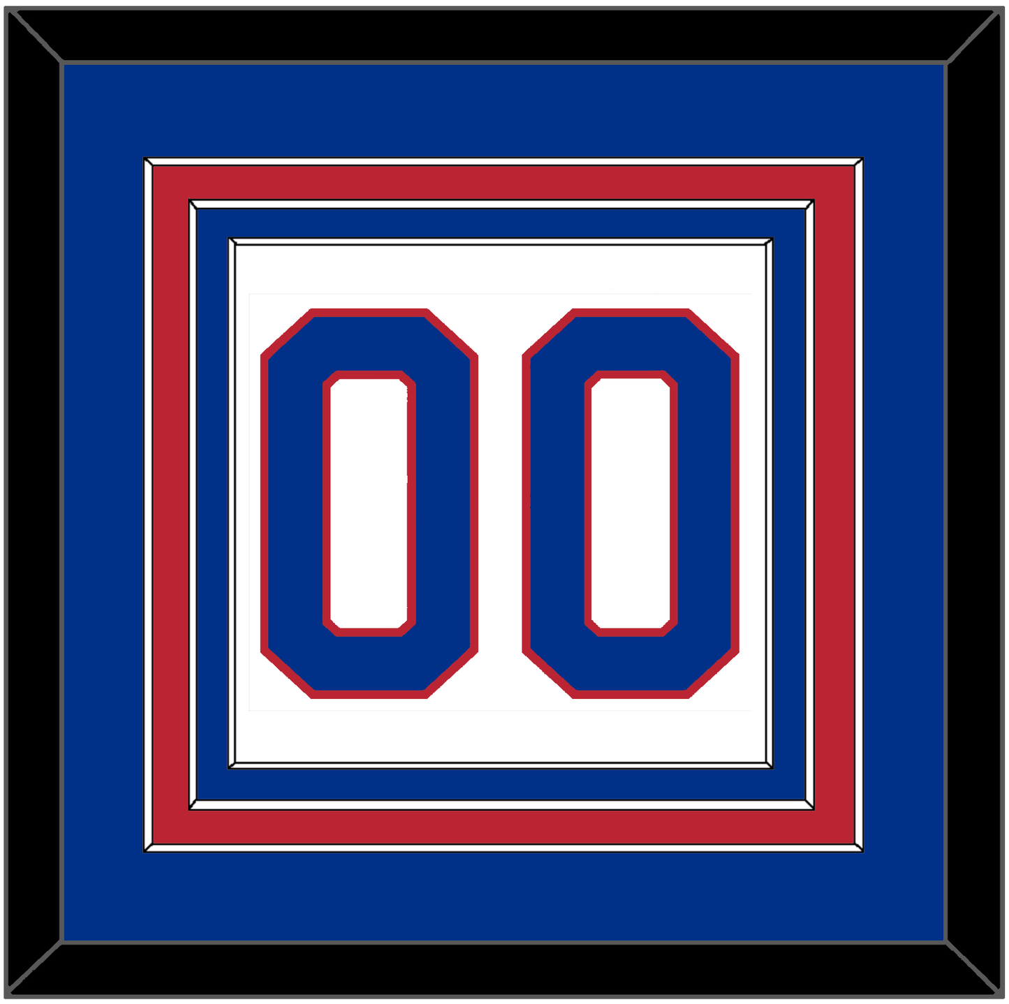United States Men’s Hockey Number - 1980 Olympics Home White - Premier Tier 2