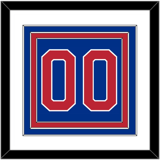 United States Men’s Hockey Number - 1980 Olympics Road Blue - Premier Tier 1