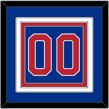 United States Men’s Hockey Number - 1980 Olympics Road Blue - Premier Tier 2