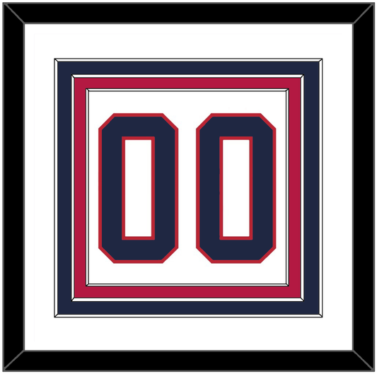 United States Men’s Hockey Number - 2002 Olympics Home White - Premier Tier 1