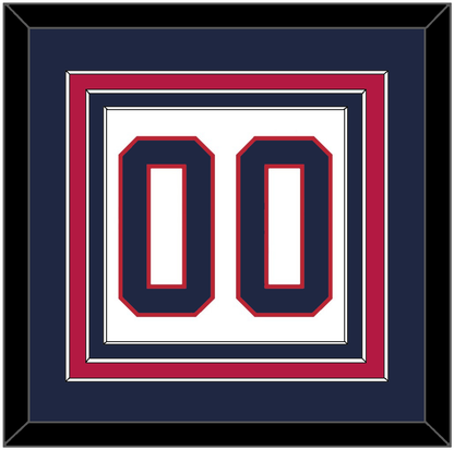 United States Men’s Hockey Number - 2002 Olympics Home White - Premier Tier 2
