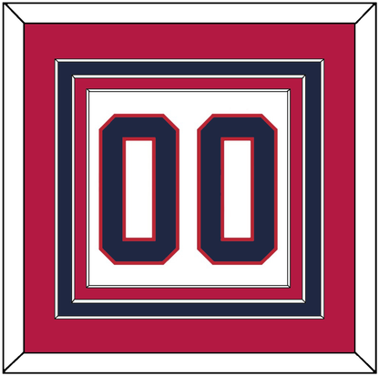 United States Men’s Hockey Number - 2002 Olympics Home White - Premier Tier 3
