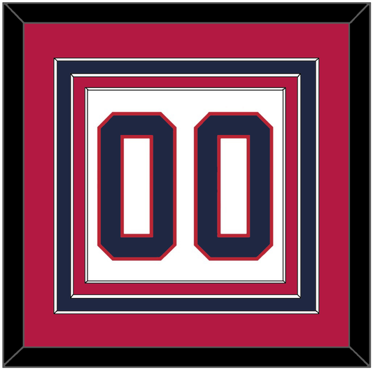 United States Men’s Hockey Number - 2002 Olympics Home White - Premier Tier 3
