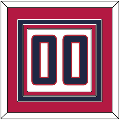 United States Men’s Hockey Number - 2014 Olympics Home White - Premier Tier 3