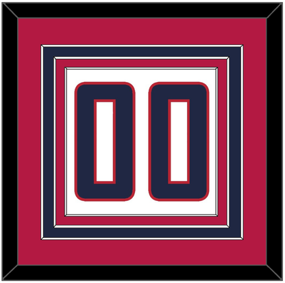 United States Men’s Hockey Number - 2014 Olympics Home White - Premier Tier 3