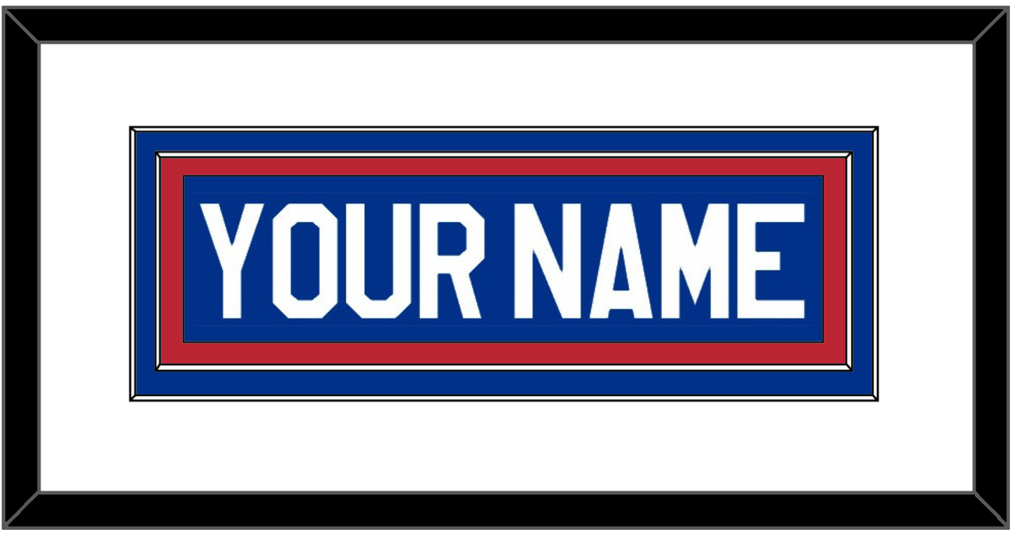 United States Men’s Hockey Nameplate - 1980 Olympics Home White - Signature Tier 1