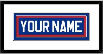 United States Men’s Hockey Nameplate - 1980 Olympics Road Blue - Signature Tier 1