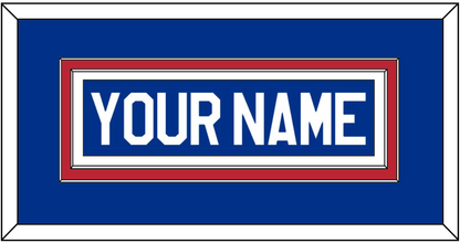 United States Men’s Hockey Nameplate - 1980 Olympics Home White - Signature Tier 2