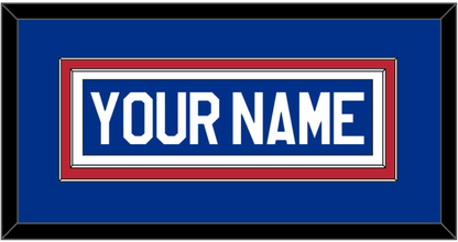 United States Men’s Hockey Nameplate - 1980 Olympics Home White - Signature Tier 2