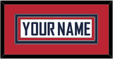 United States Men’s Hockey Nameplate - 2010 Olympics Home White - Double Mat 3