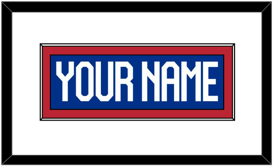 United States Men’s Hockey Nameplate - 2026 Olympics Home White/Road Blue - Essential Tier 1