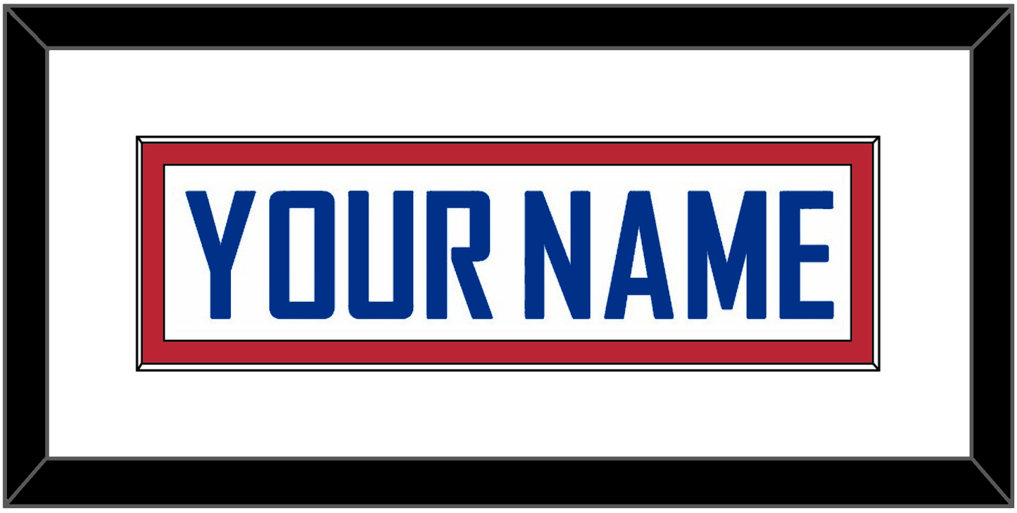 United States Men’s Hockey Nameplate - 2010 Olympics Alternate White - Essential Tier 1
