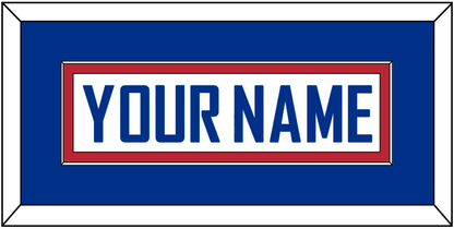 United States Men’s Hockey Nameplate - 2010 Olympics Alternate White - Essential Tier 2