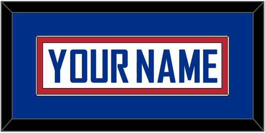 United States Men’s Hockey Nameplate - 2010 Olympics Alternate White - Essential Tier 2