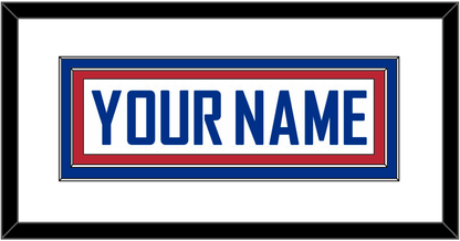United States Men’s Hockey Nameplate - 2010 Olympics Alternate White - Signature Tier 1