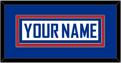 United States Men’s Hockey Nameplate - 2010 Olympics Alternate White - Signature Tier 2