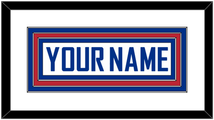 United States Men’s Hockey Nameplate - 2010 Olympics Alternate White - Premier Tier 1