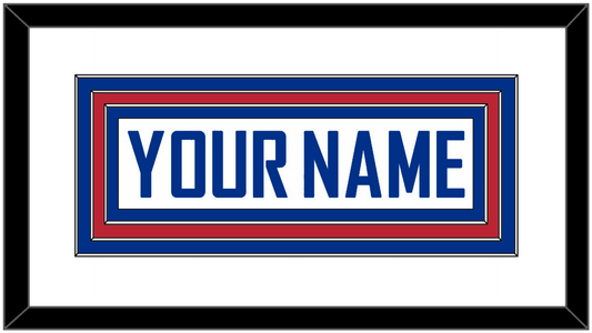 United States Men’s Hockey Nameplate - 2010 Olympics Alternate White - Premier Tier 1