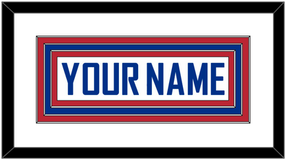 United States Men’s Hockey Nameplate - 2010 Olympics Alternate White - Premier Tier 2