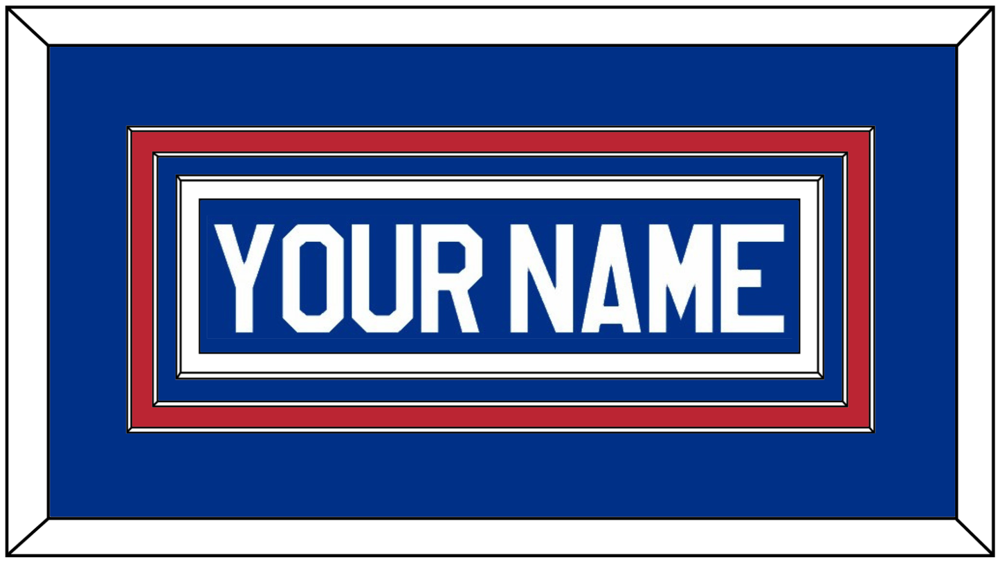 United States Men’s Hockey Nameplate - 1980 Olympics Home White - Premier Tier 1