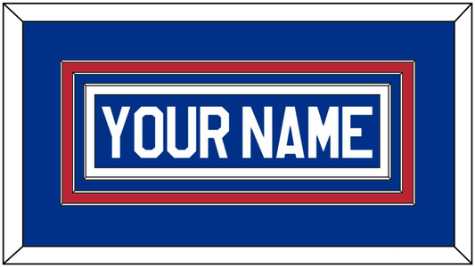 United States Men’s Hockey Nameplate - 1980 Olympics Home White - Premier Tier 1