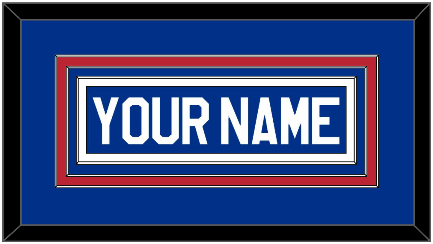 United States Men’s Hockey Nameplate - 1980 Olympics Home White - Premier Tier 1
