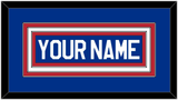 United States Men’s Hockey Nameplate - 1980 Olympics Road Blue - Triple Mat 1