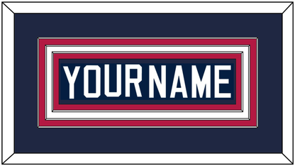 United States Men’s Hockey Nameplate - 2002 Olympics Home White - Premier Tier 1