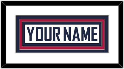 United States Men’s Hockey Nameplate - 2010 Olympics Home White - Premier Tier 1