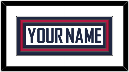 United States Men’s Hockey Nameplate - 2010 Olympics Home White - Premier Tier 1